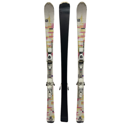 Used Salomon Origins Sun + L10 Demo Bindings