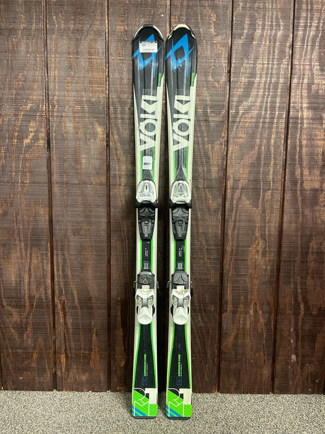 Volkl RTM Jr. Skis + Marker 7 Bindings 130cm