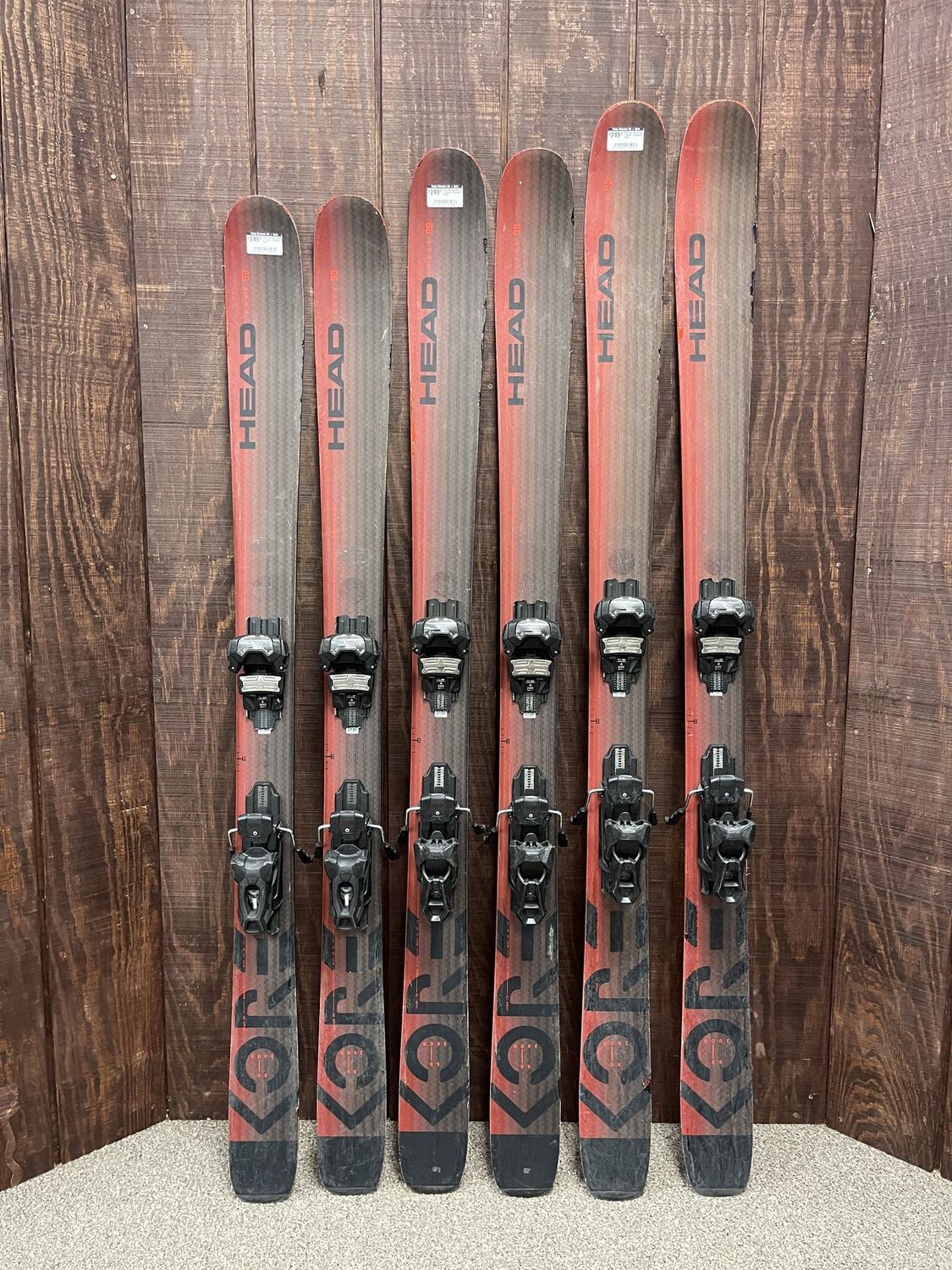 2023 Head Kore 99 Skis + Attack 11 Bindings