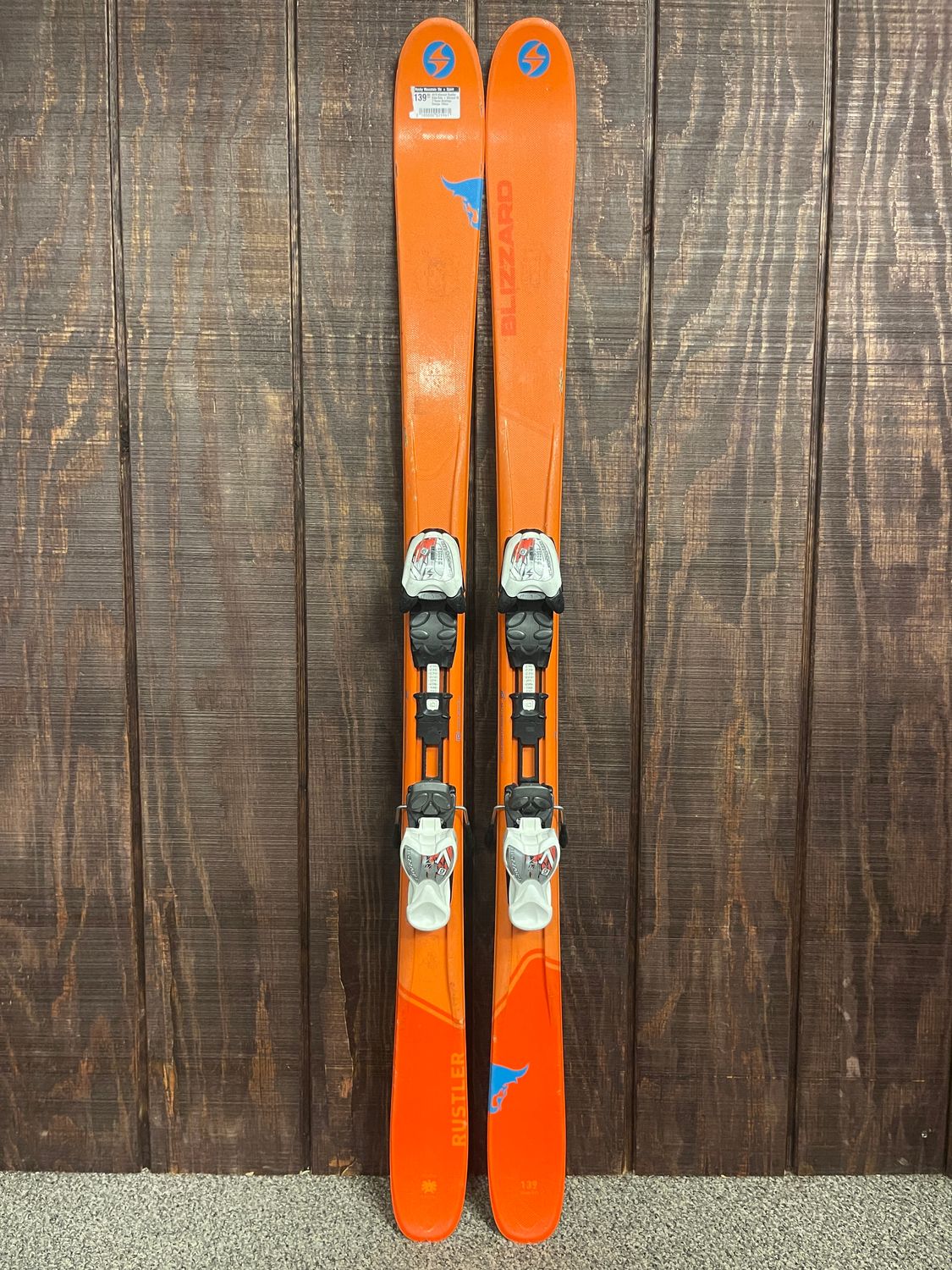 2019 Blizzard Rustler Kids Kids + Blizzard IQ 7 Demo Bindings