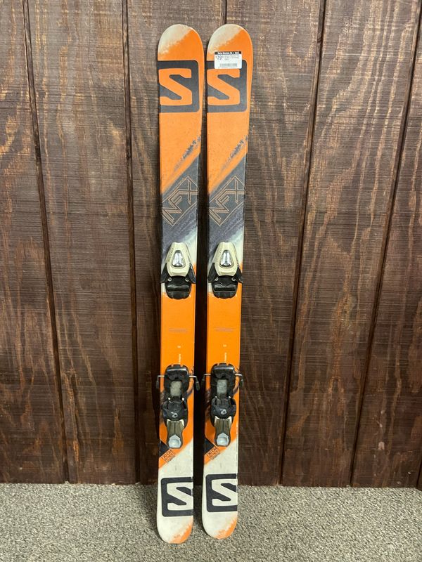 Used - Salomon NFX Kids Twin Tip Skis - 120cm