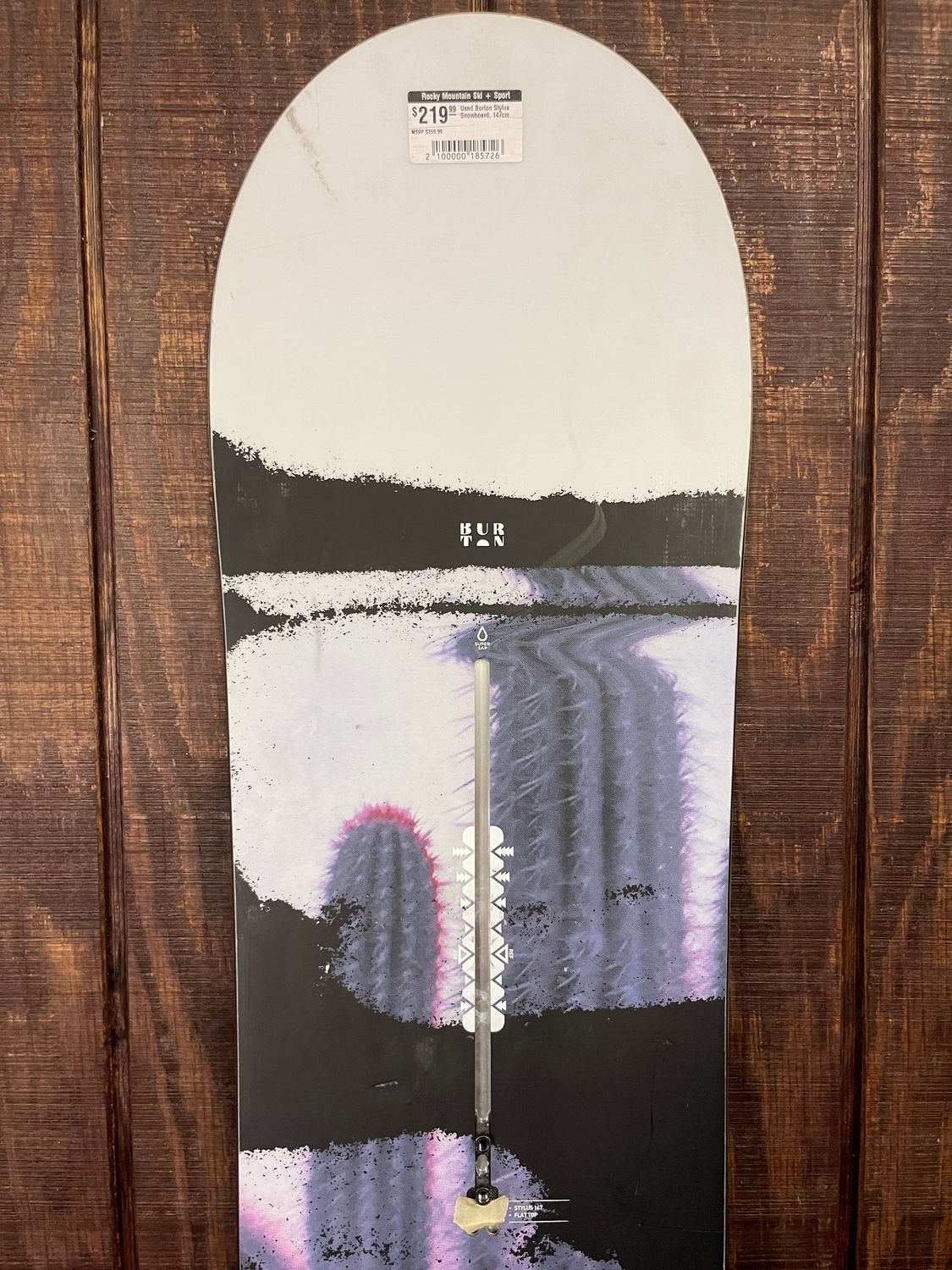Used Burton Stylus Snowboard, 147cm
