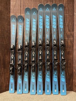 2025 Fischer The Curv GT 76 Skis + RSW 10 GripWalk Bindings