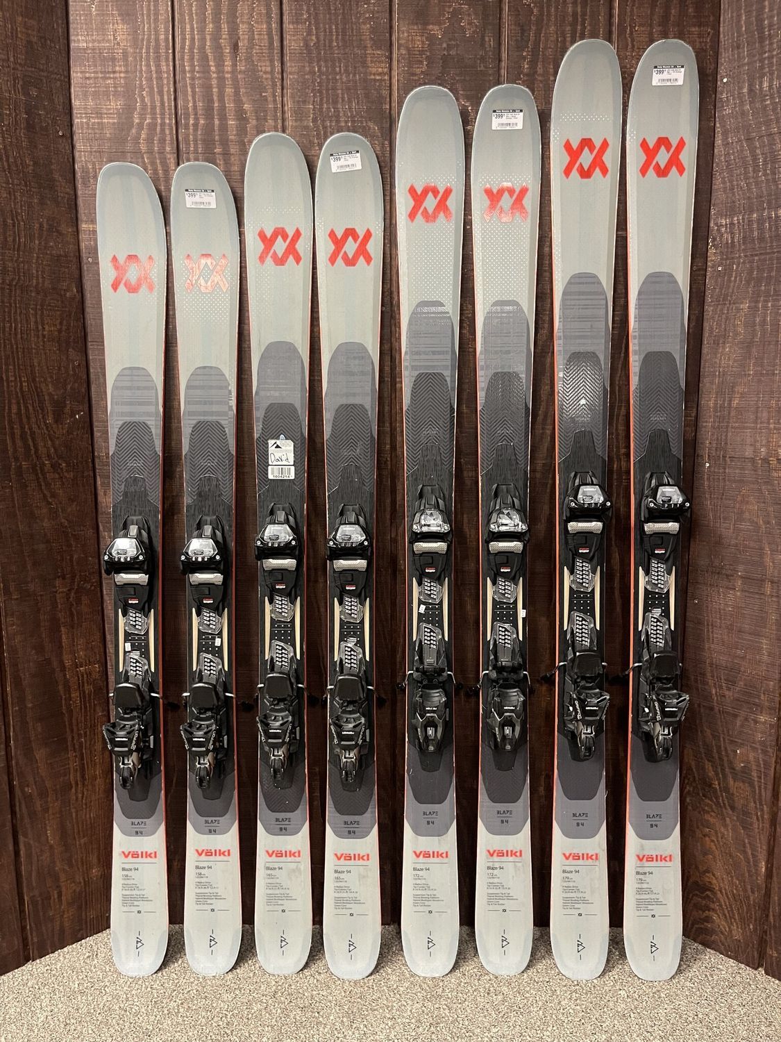 2025 Volkl Blaze 94 Skis + TCX Bindings