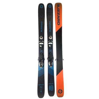 2022 Blizzard Rustler 10 Skis + Look SPX 12 Demo Bindings