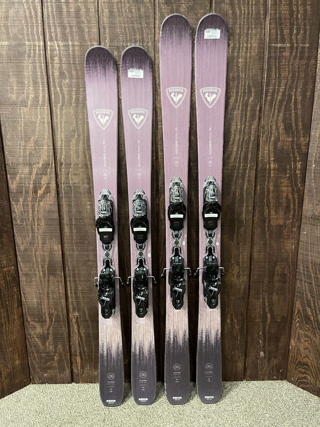 2025 Rossignol Rallybird Soul 92 Womens Ski + XP11 Bindings