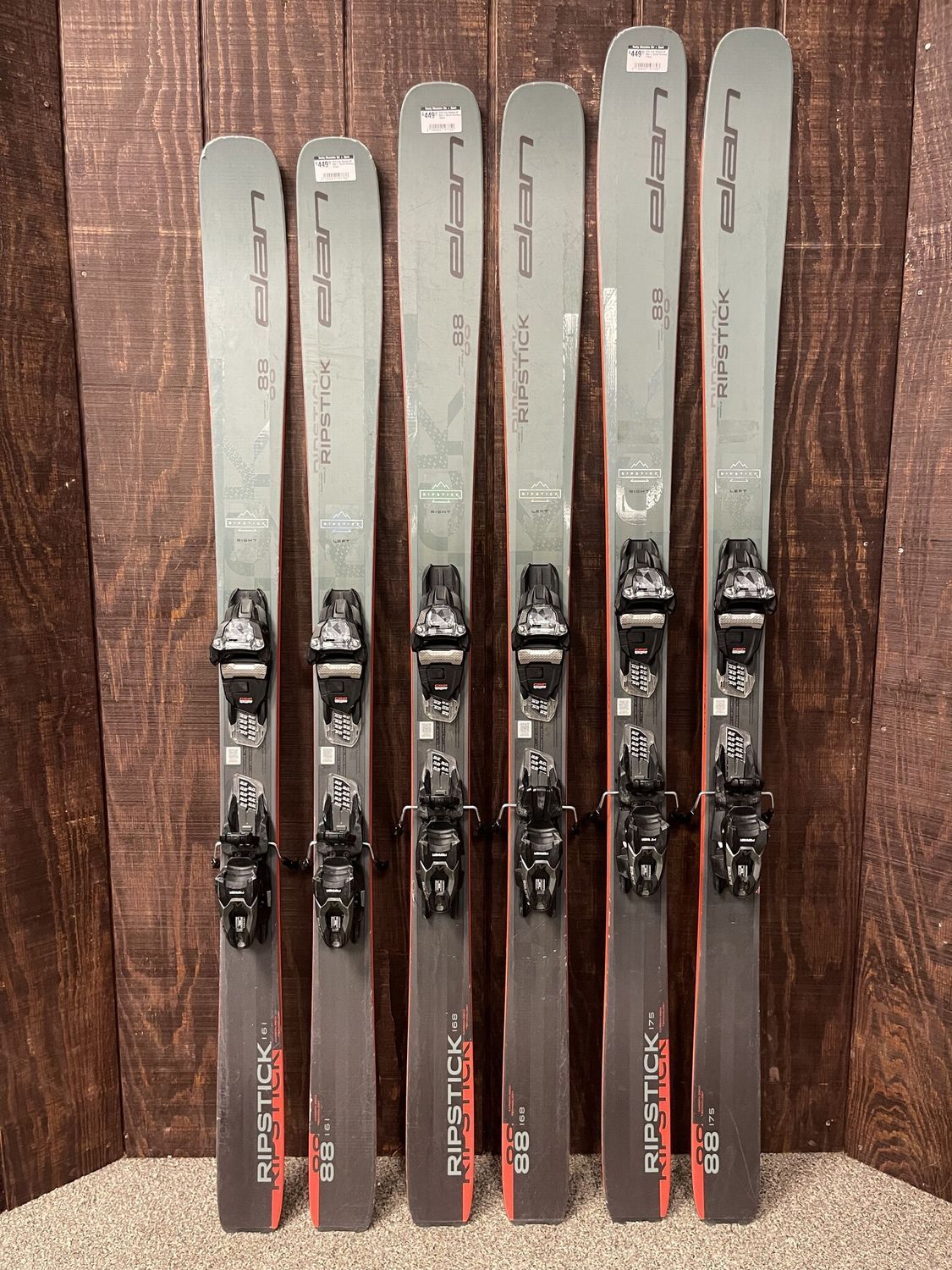 2025 Elan Ripstick 88 Skis + Squire Bindings