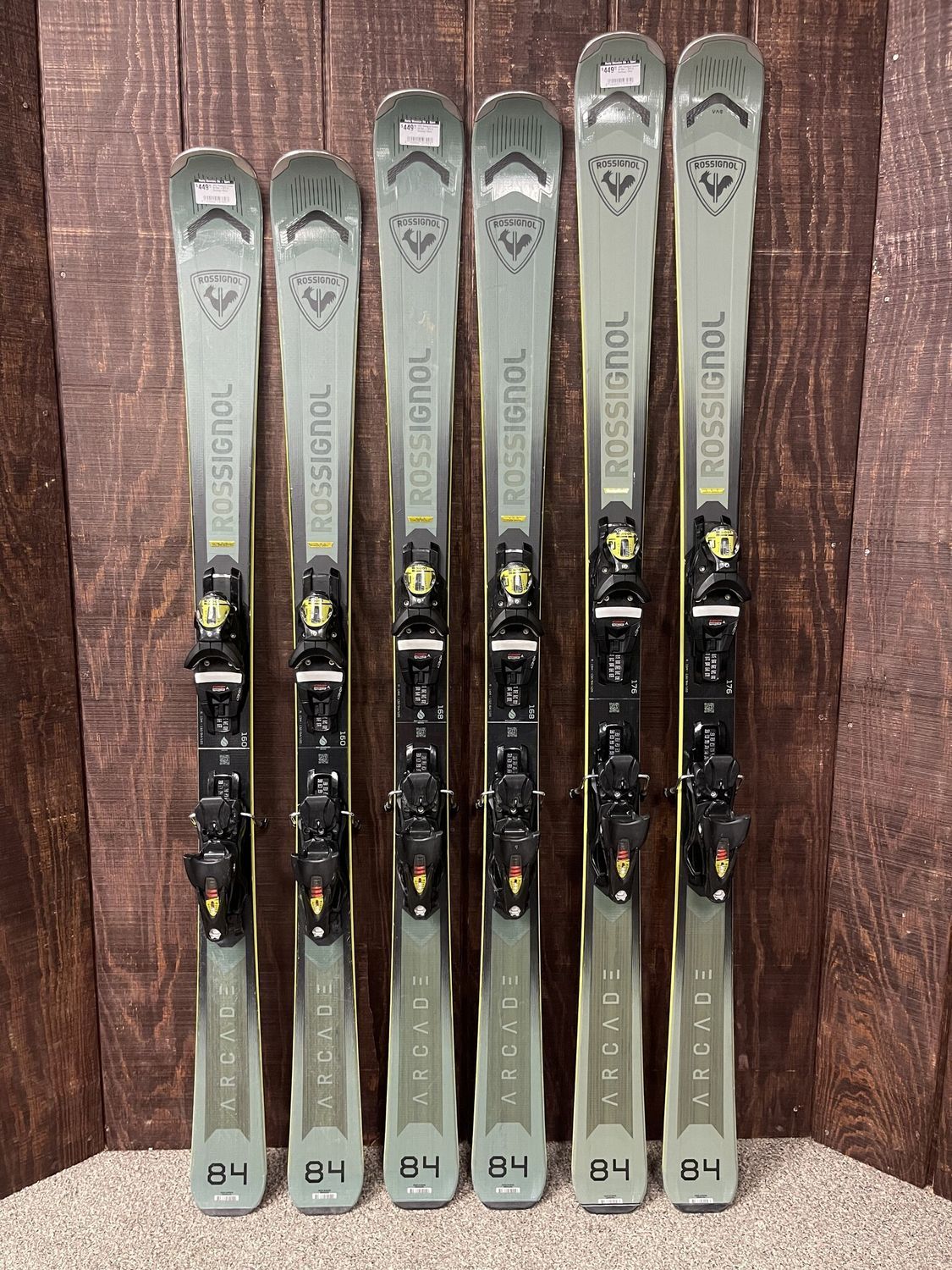 2025 Rossignol Arcade 84 Skis + SPX12 Bindings