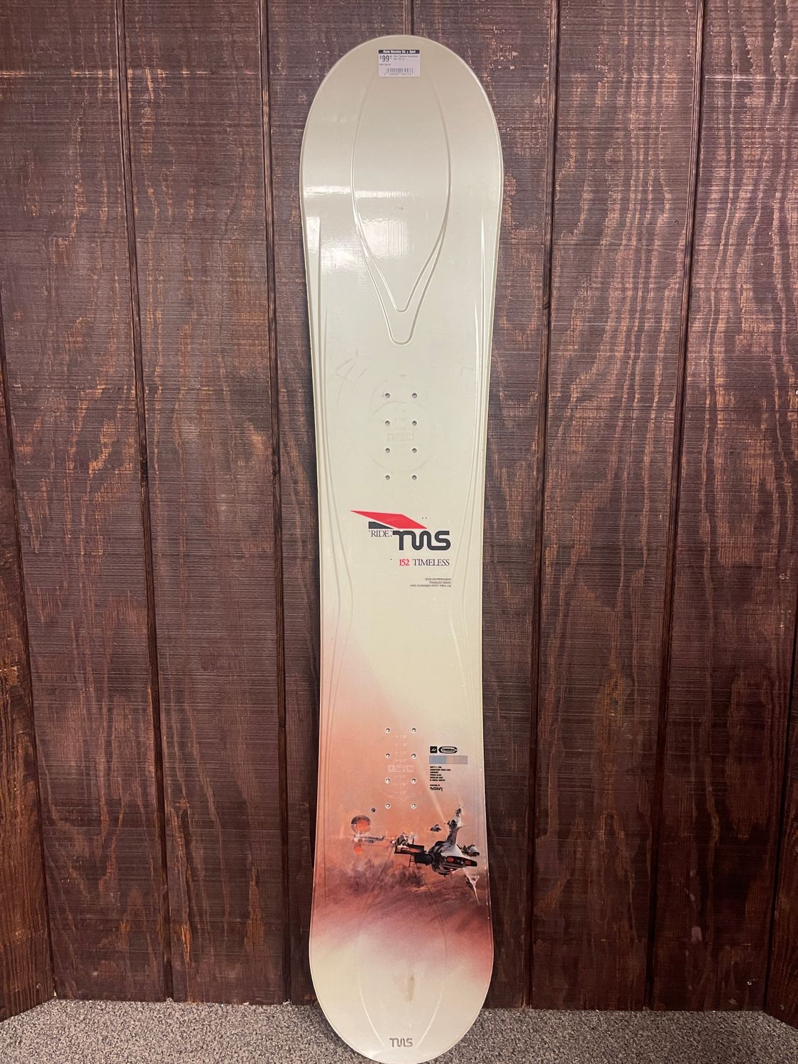 Ride Timeless Snowboard, Size 152 cm