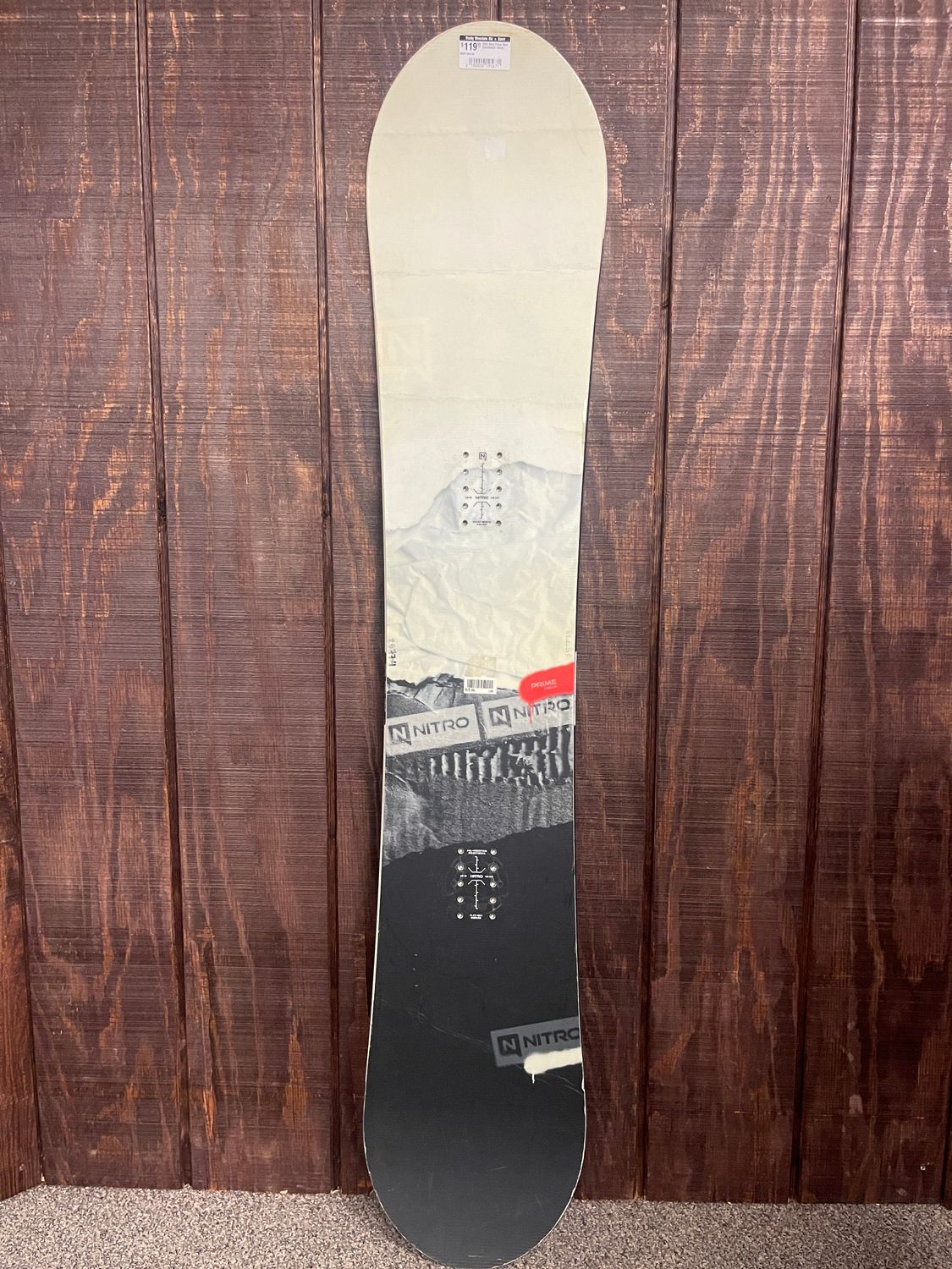 2025 Nitro Prime Raw Snowboard