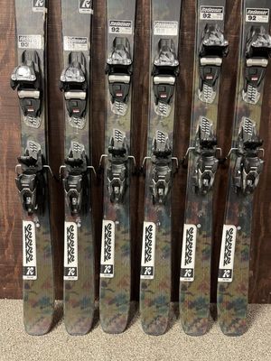 2025 K2 Reckoner 92 Skis + Marker Squire Bindings