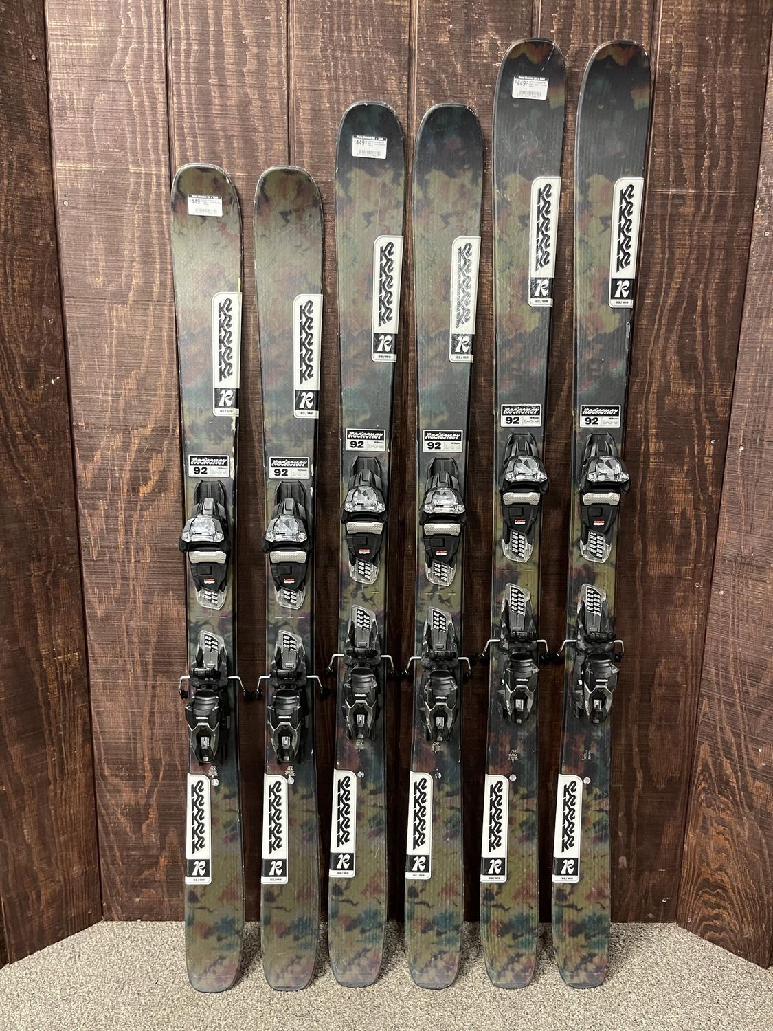 2025 K2 Reckoner 92 Skis + Squire Bindings