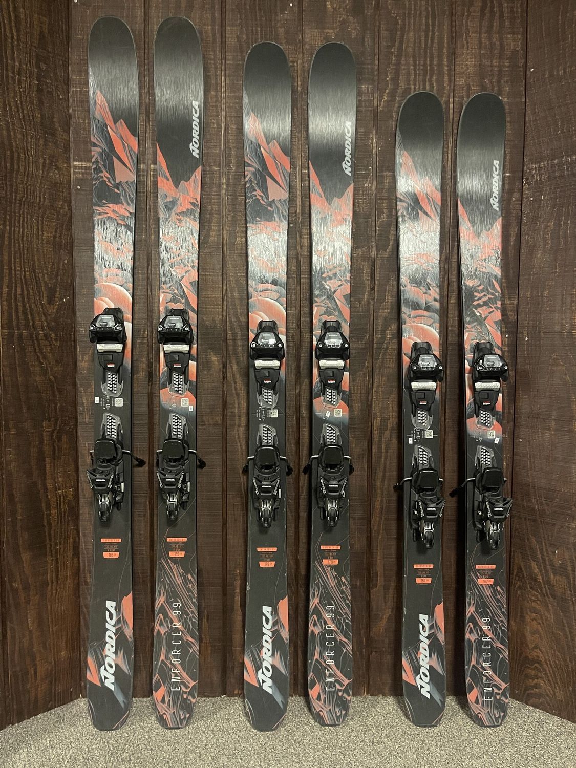 2025 Nordica Enforcer 99 Skis + Griffon TCX Bindings