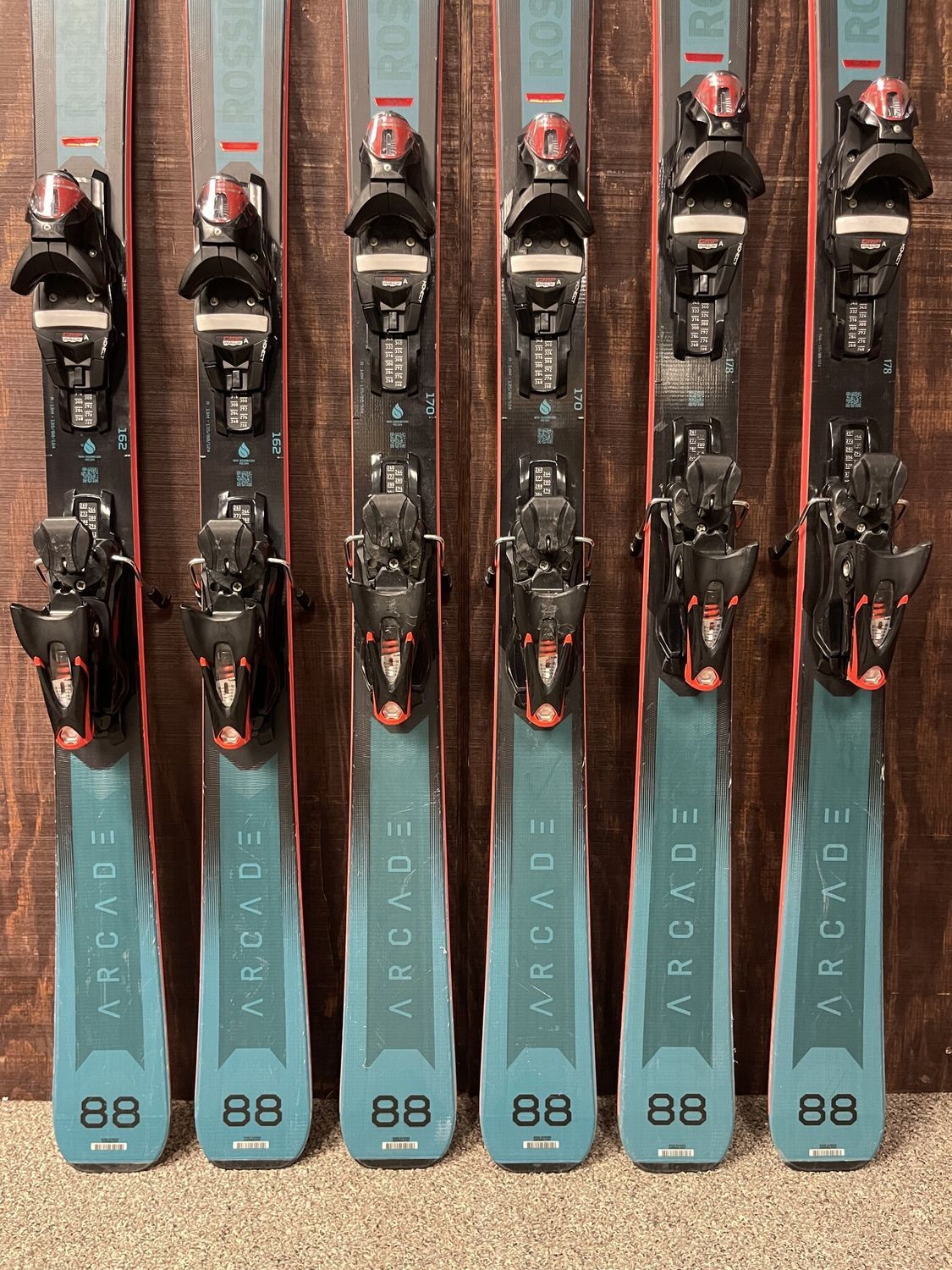 2025 Rossignol Arcade 88 Skis + SPX 12 Bindings