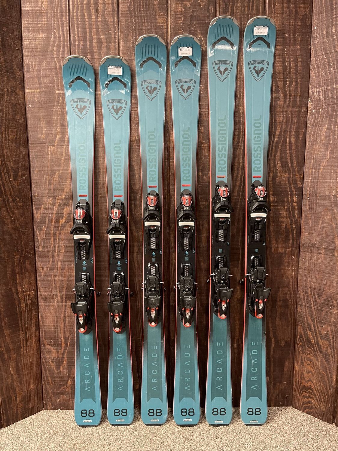2025 Rossignol Arcade 88 Skis + SPX12 Bindings