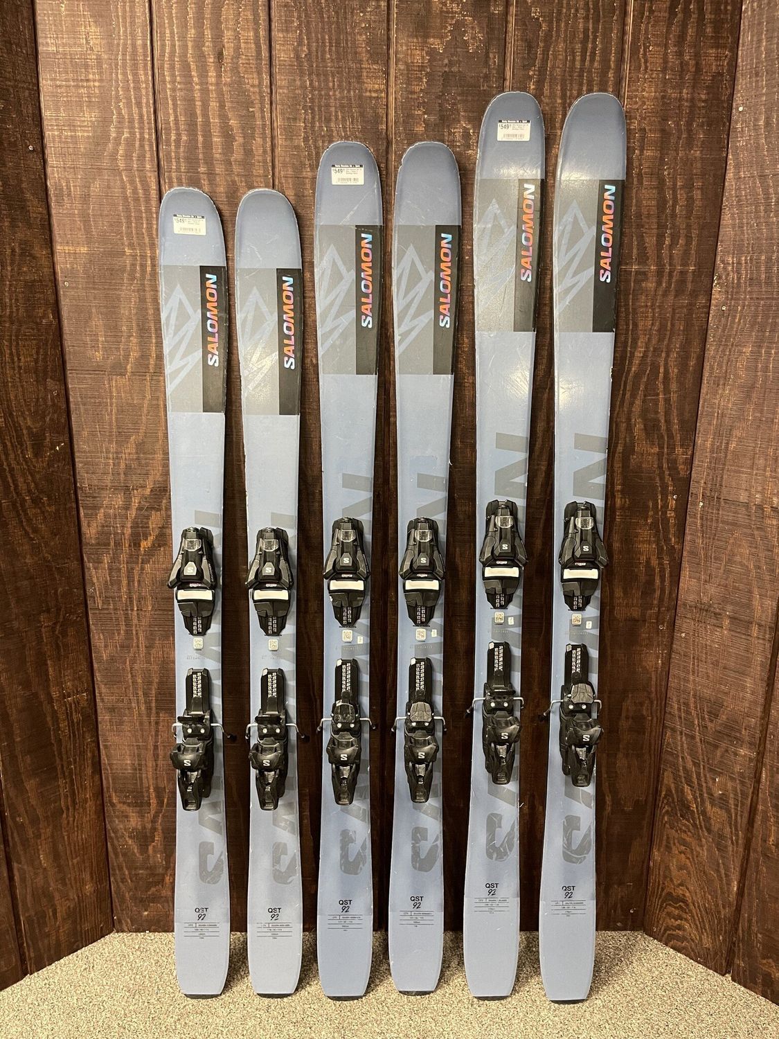 2025 Salomon QST 92 Skis + Strive 11 Bindings