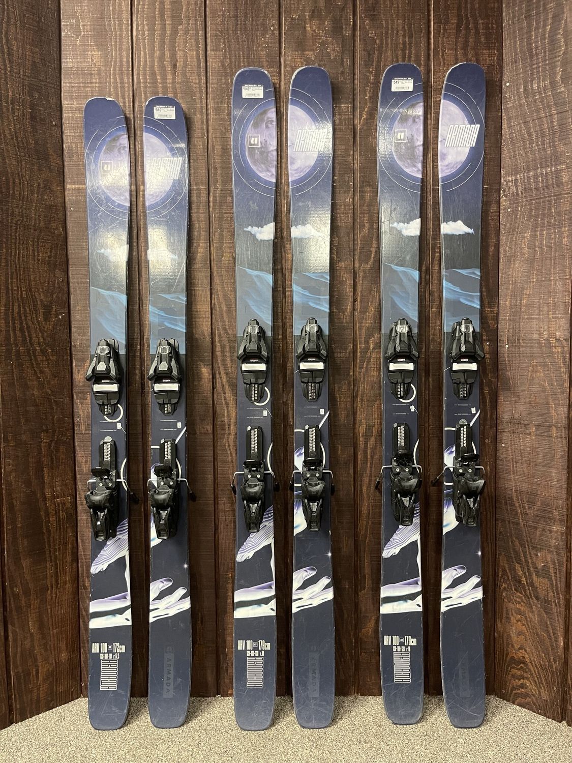 2025 Armada ARV 100 Skis + Strive 13 Demo Bindings