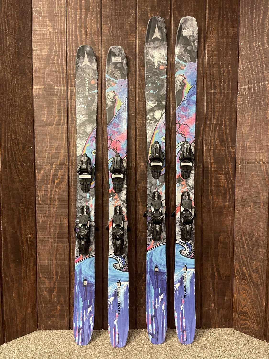 2025 Atomic Bent Chetler 110 + Strive 13 Bindings