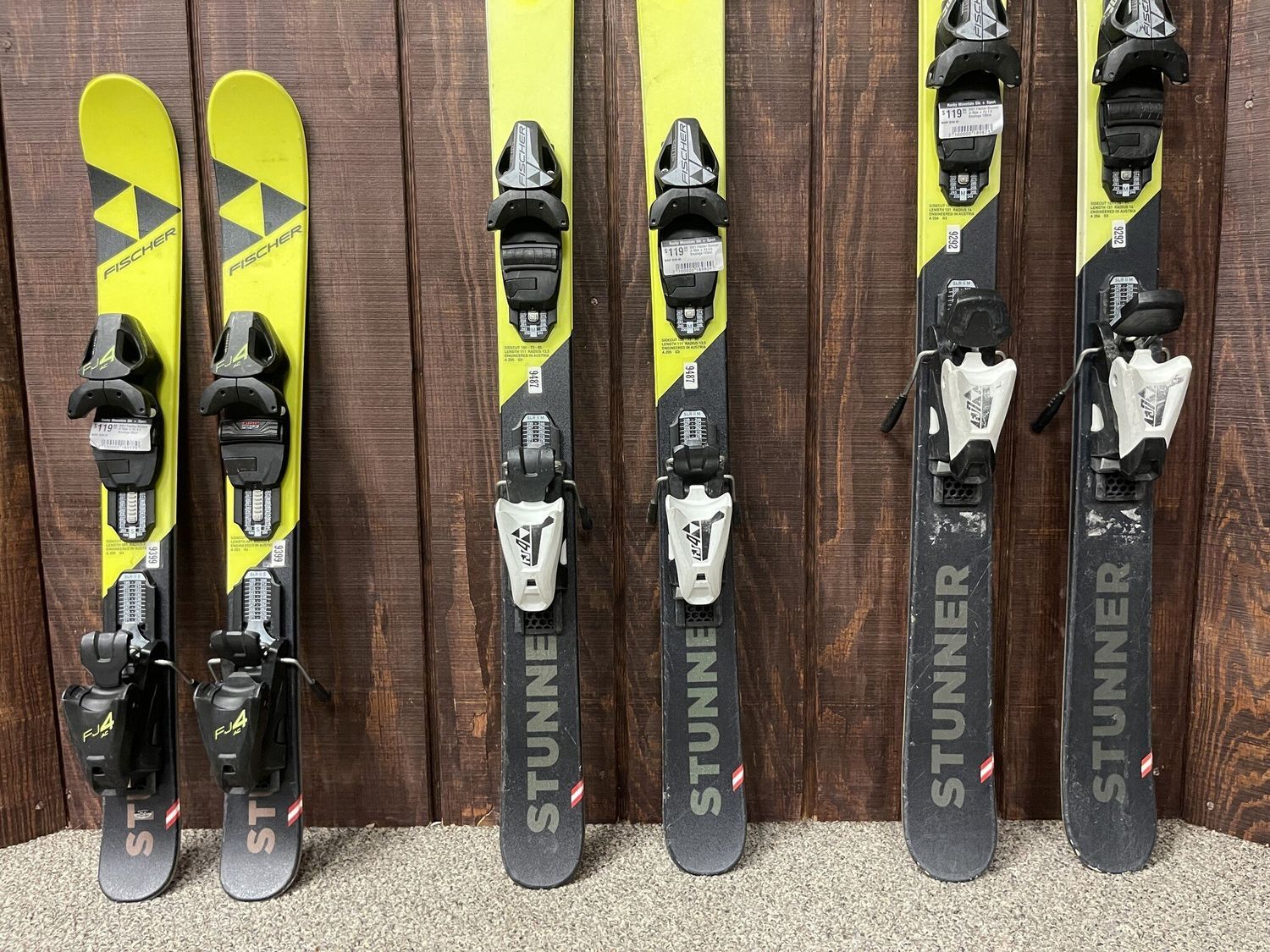 2021 Fischer Stunner Jr Skis + FJ 7.5 Bindings