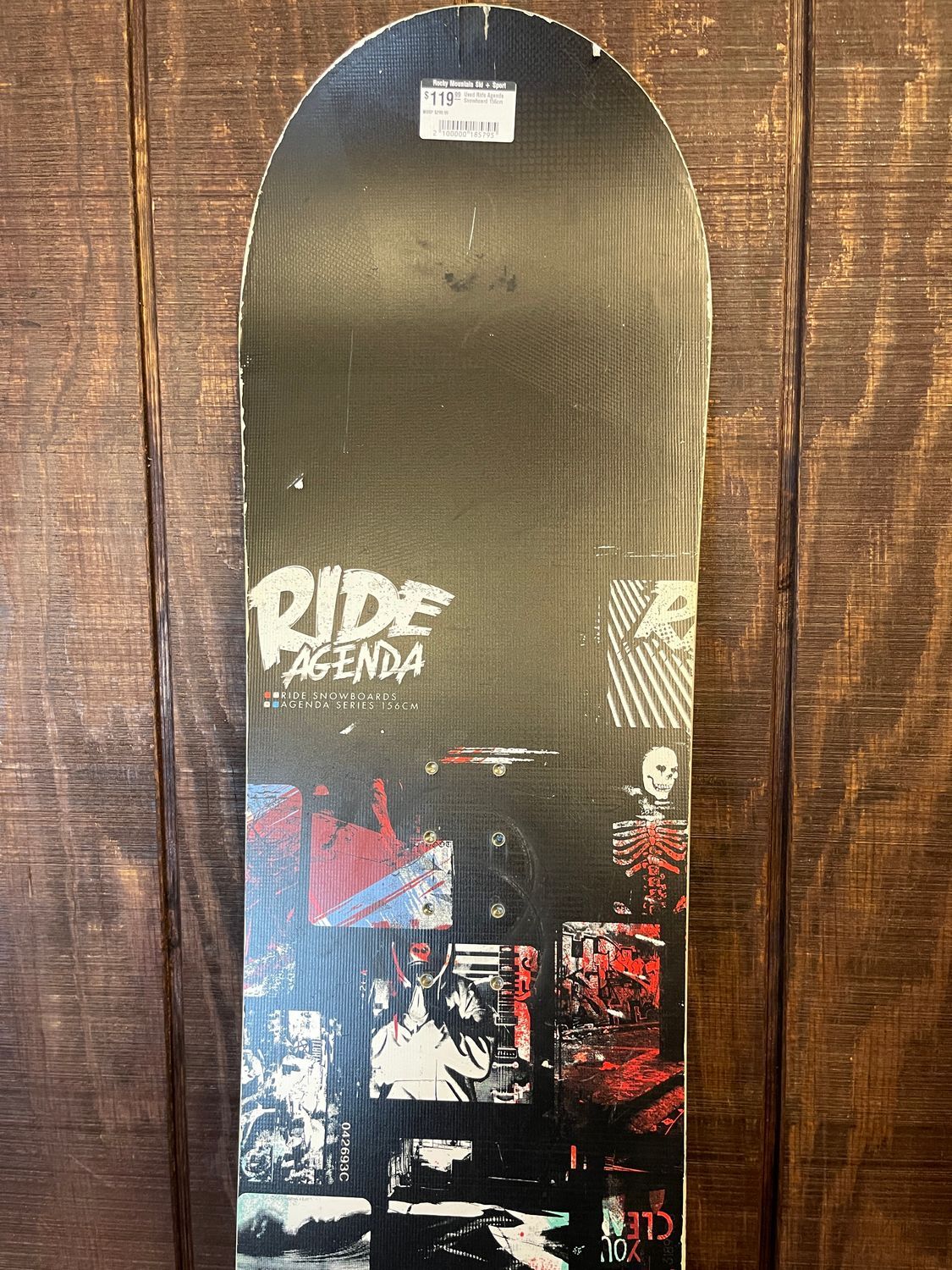 RIDE スノーボード AGENDA 156CM 値下げ中！ Used Ride Agenda Snowboard 156cm