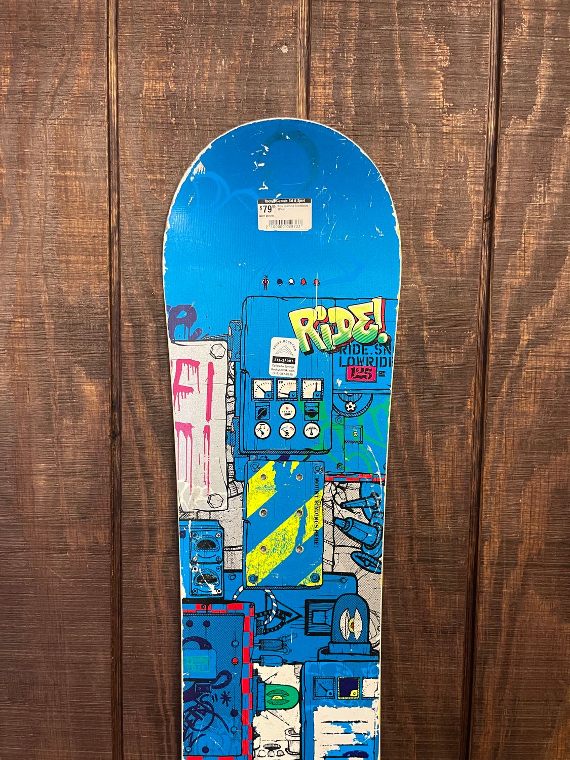 Used Ride LowRide Snowboard 125cm Used Ride LowRide Snowboard 125cm