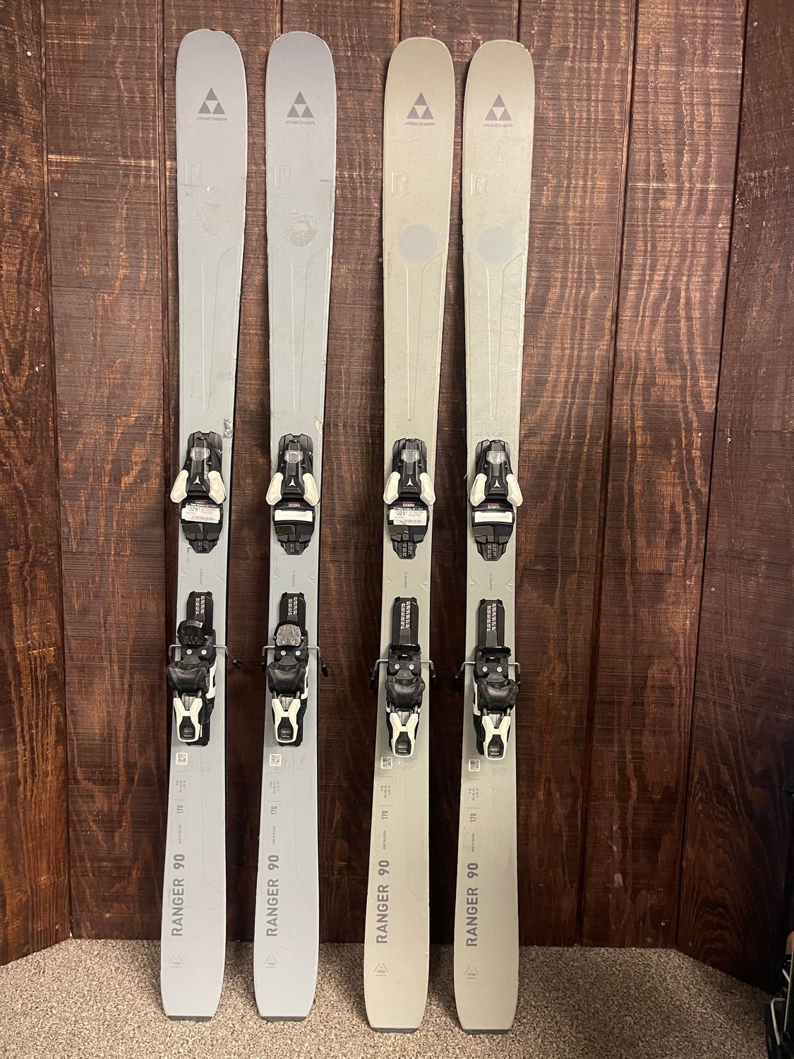 2023 Fischer Ranger 90 Skis + Strive 11 Bindings