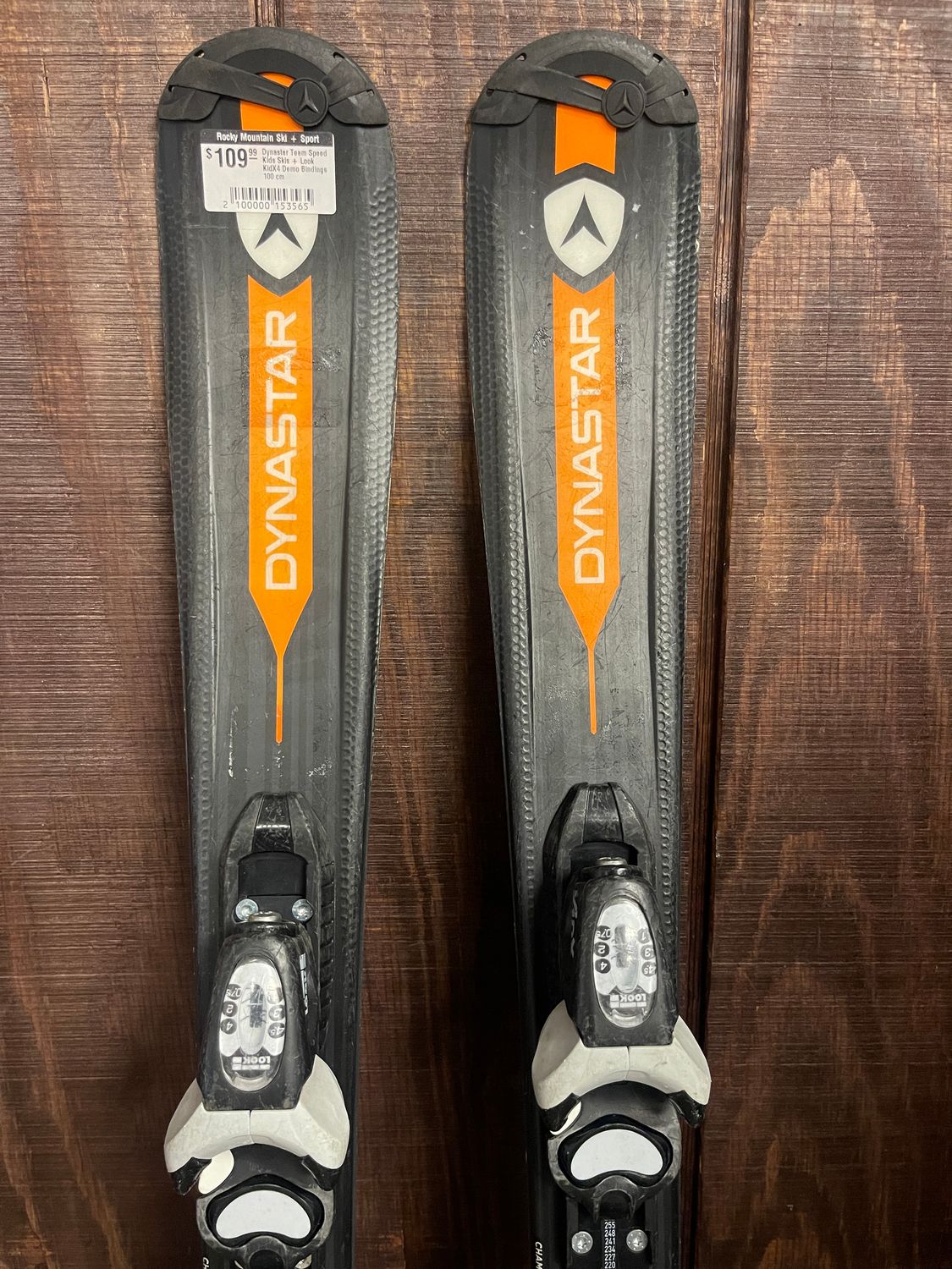 Dynastar Team Speed Kids Skis + Look KidX4 Demo Bindings