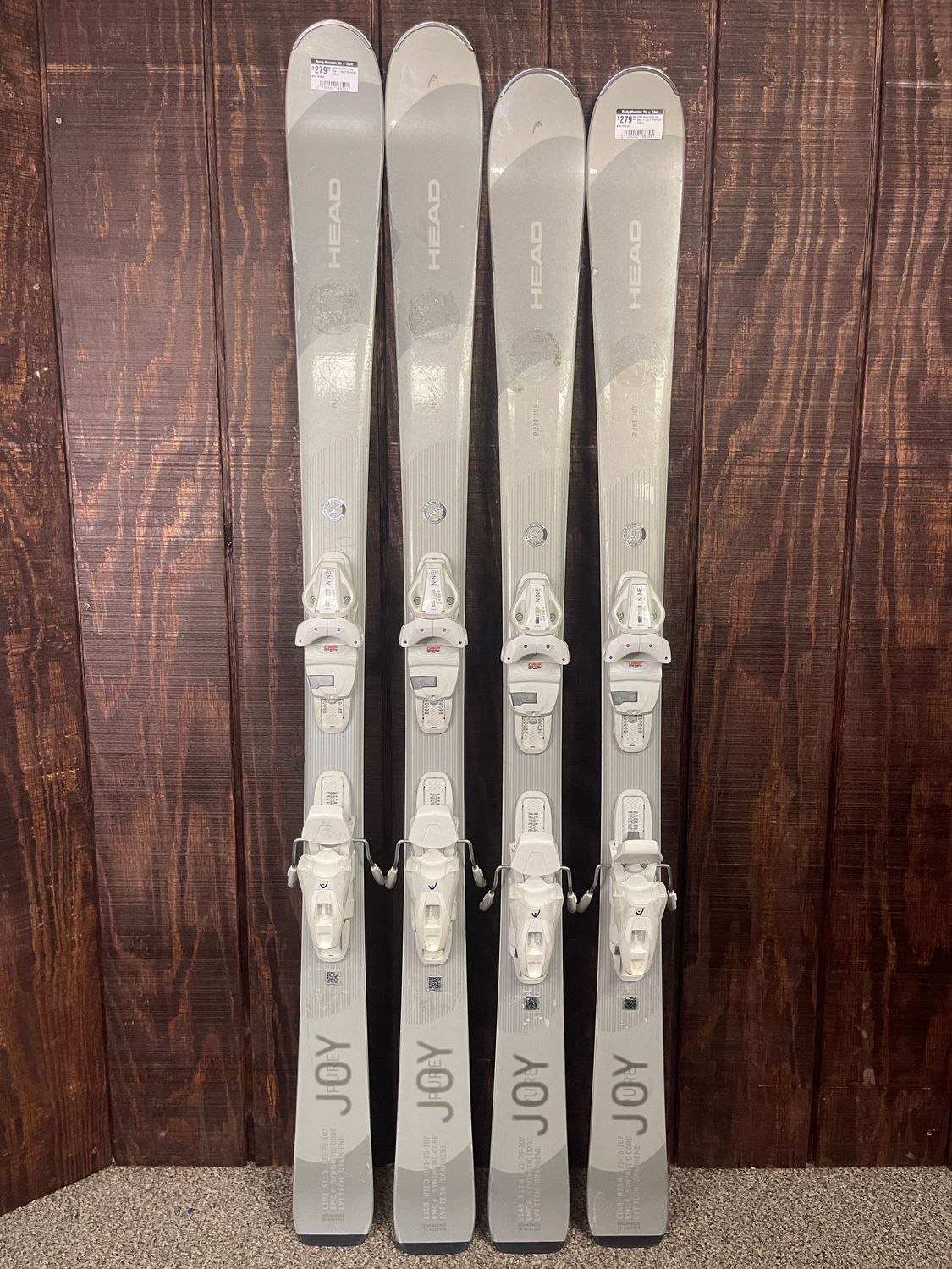 2023 Head Pure Joy Skis + Joy 9 Bindings