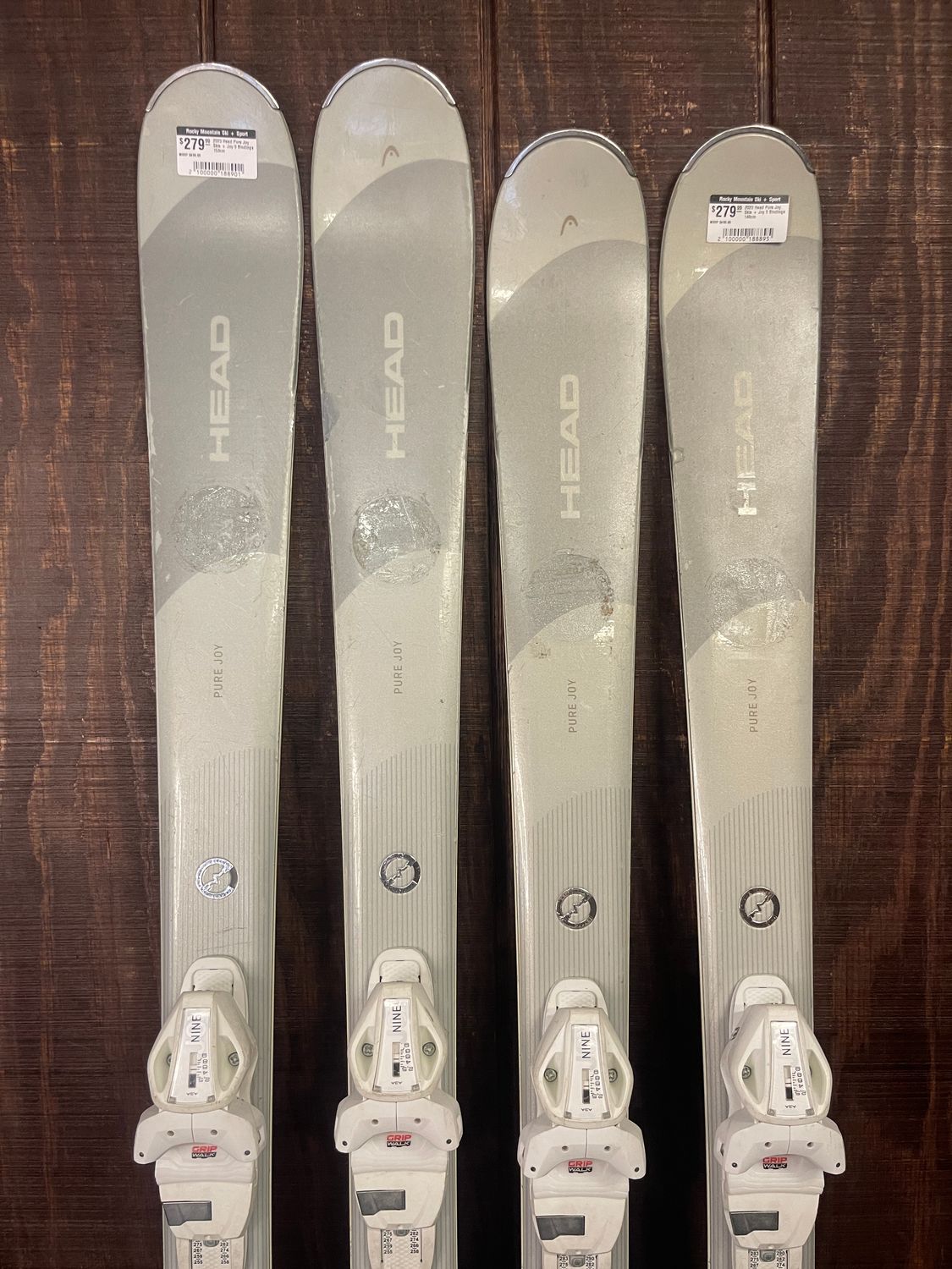 2023 Head Pure Joy Skis + Joy 9 Bindings