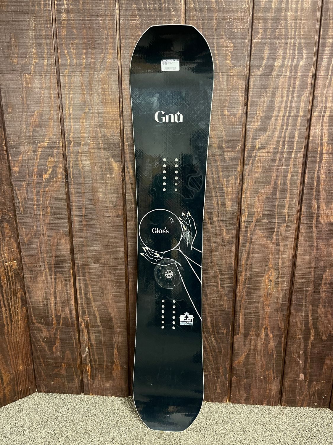 Used 2024 Gnu Gloss 140 cm