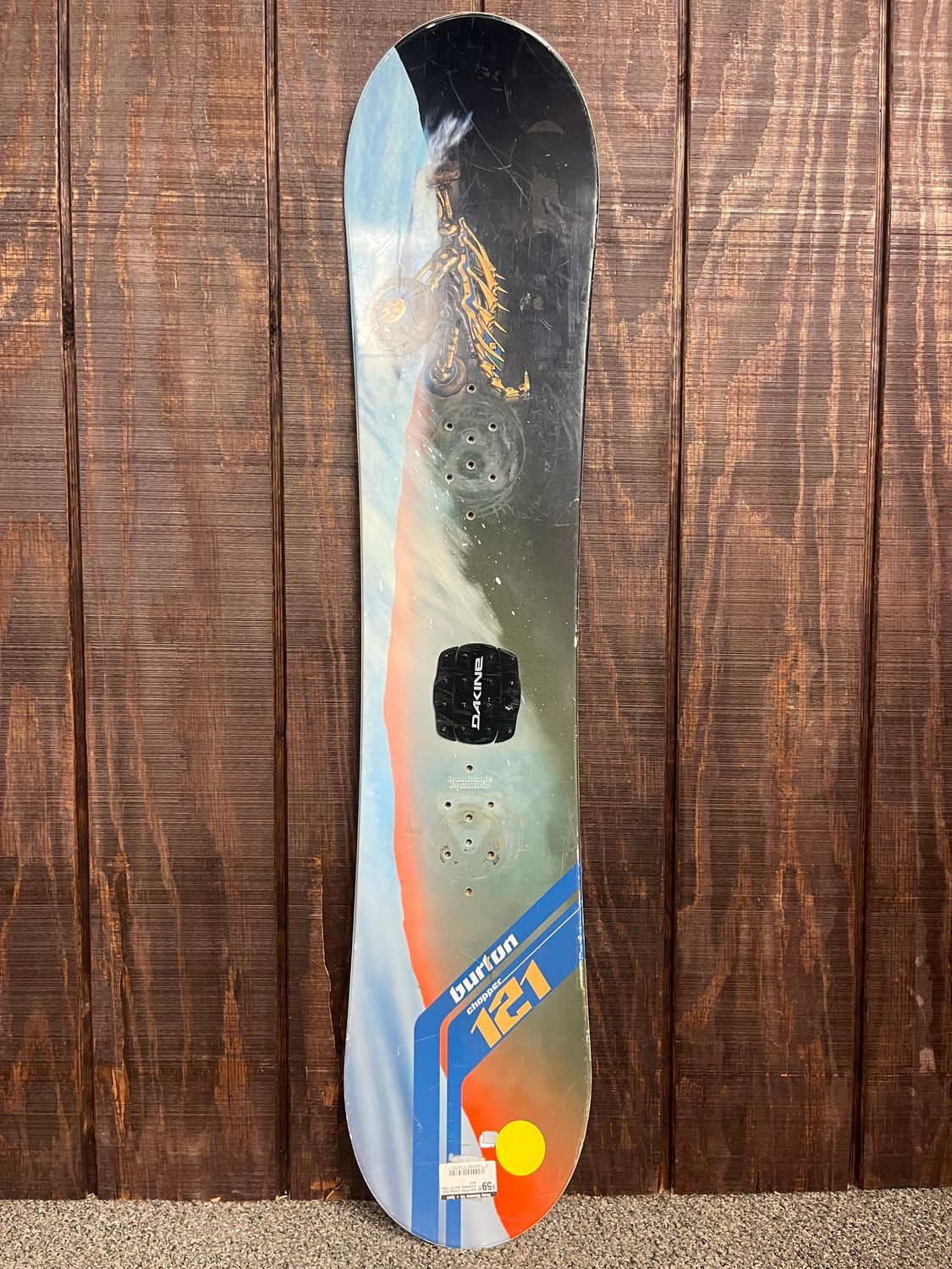 Used Burton Chopper Kids Snowboard 121cm FINAL SALE