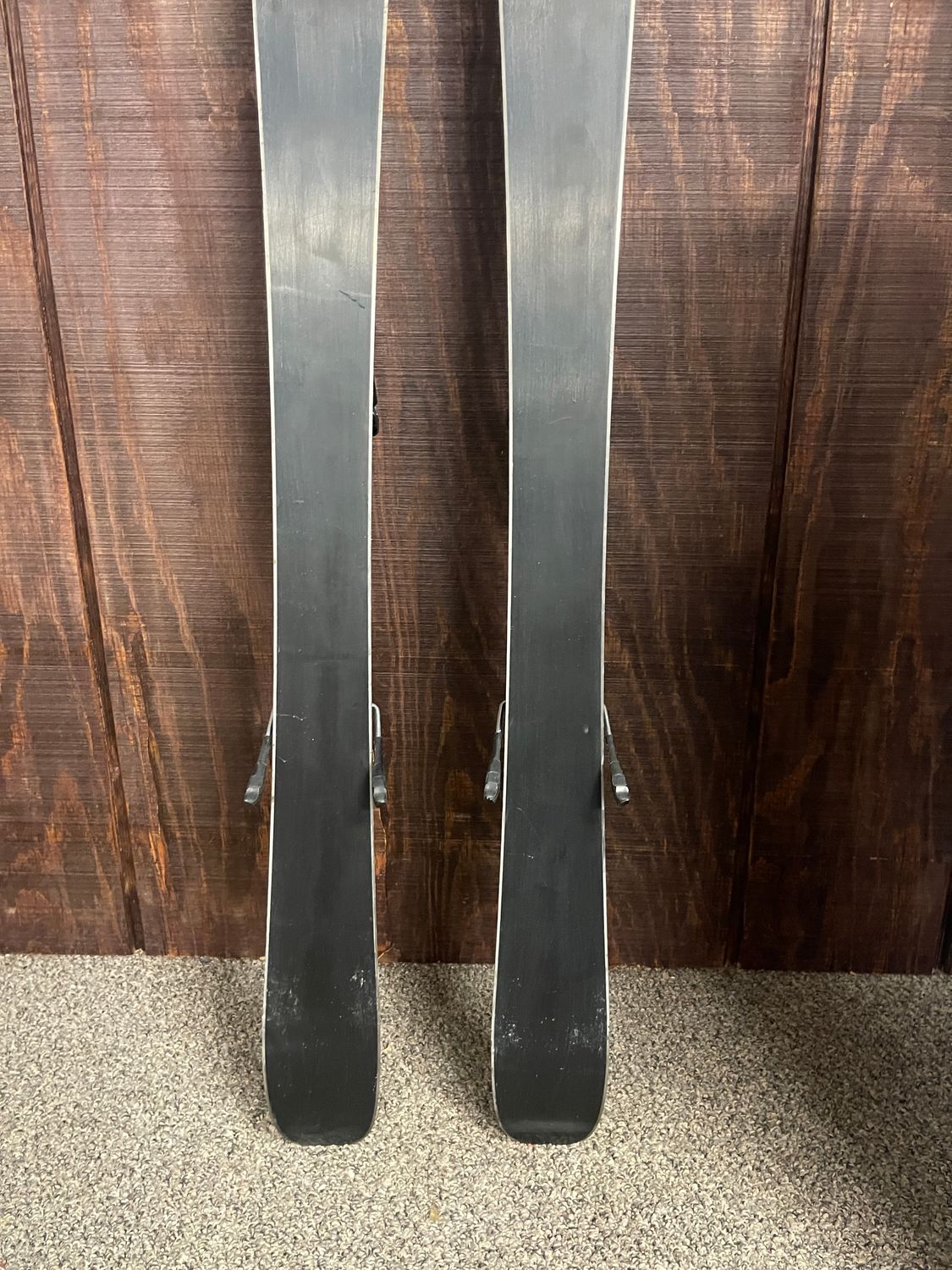 Used Blizzard Gunsmoke Jr. Kids Skis + Blizzard IQ 7 Demo Bindings