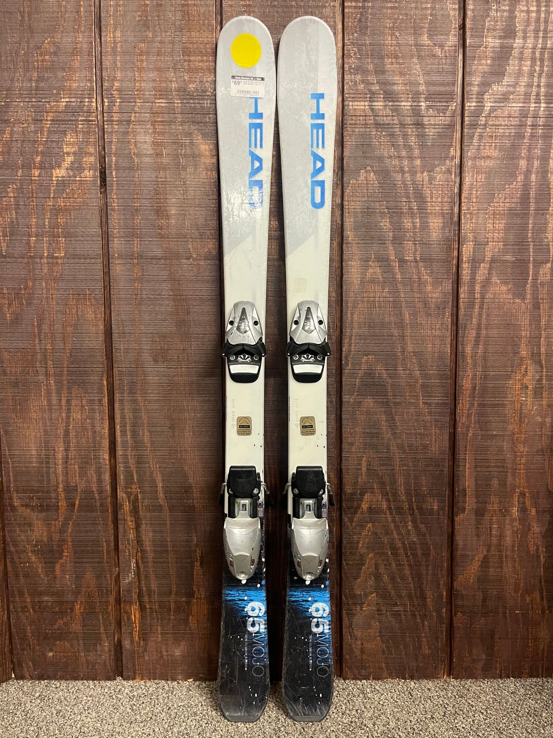 Head 65 Mojo Kids Skis + SL45 Bindings 117cm
