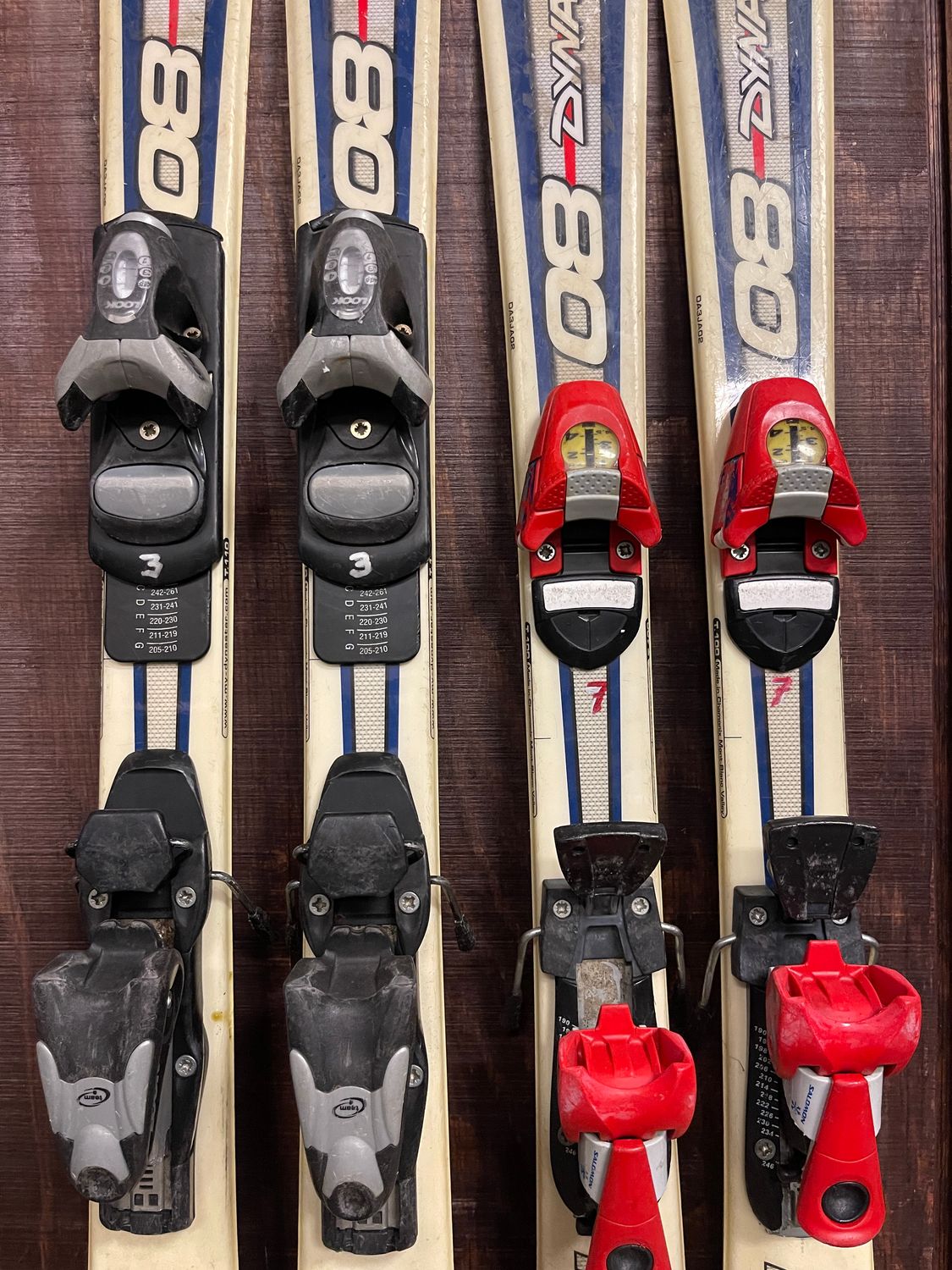 Dynastar Team Speed 80 Kids Skis + Look Team Bindings, 110cm