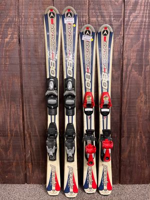 Dynastar Team Speed 80 Kids Skis + Look Team Bindings, 110cm