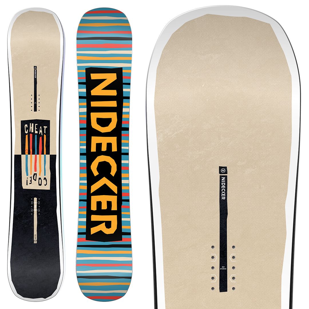 NEW 2026 Nidecker Mens Cheat Code Snowboard