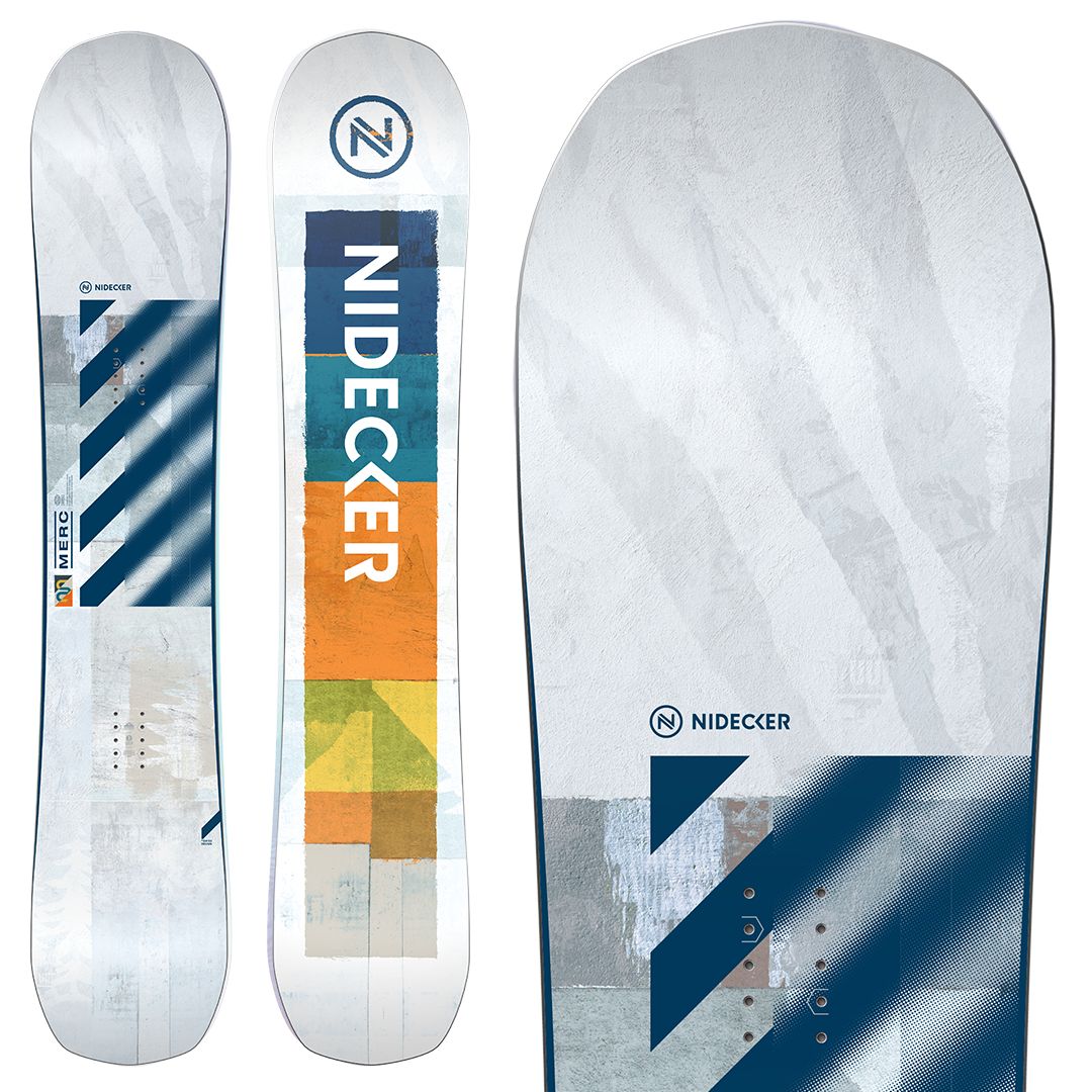 NEW 2026 Nidecker Mens Merc Snowboard