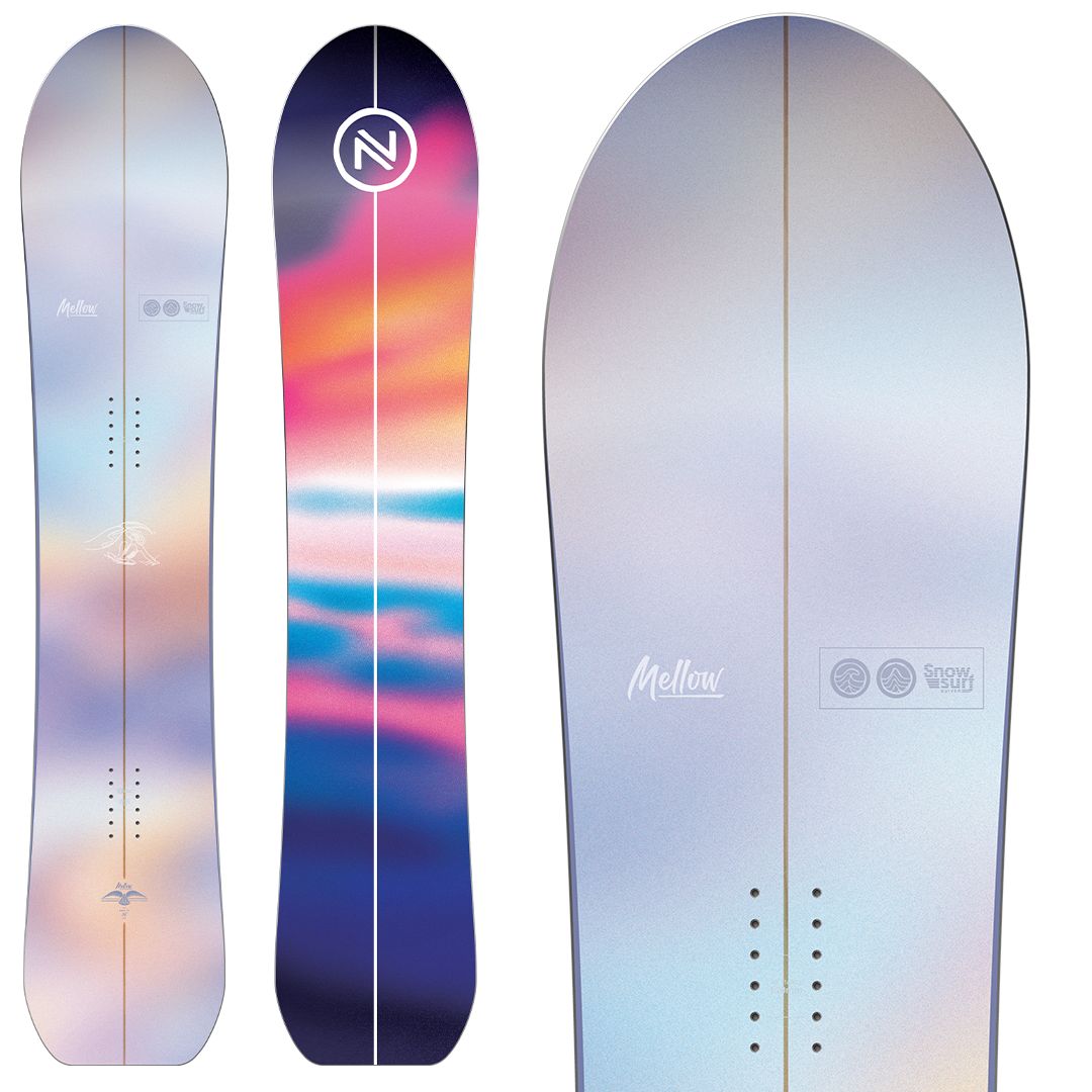 NEW 2026 Nidecker Unisex Mellow Snowboard