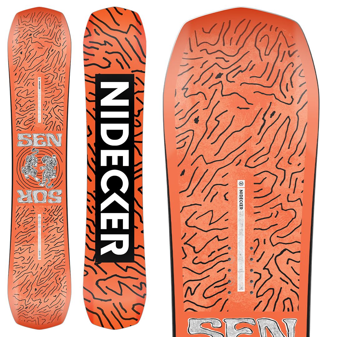 NEW 2026 Nidecker Youth Sensor Snowboard