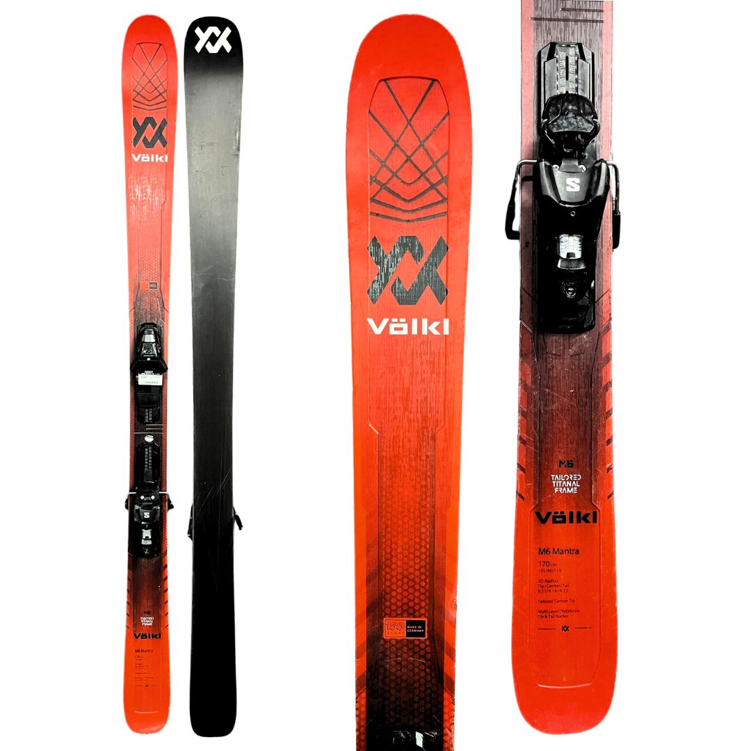2024 Volkl Mantra M6 Skis + M10 Bindings