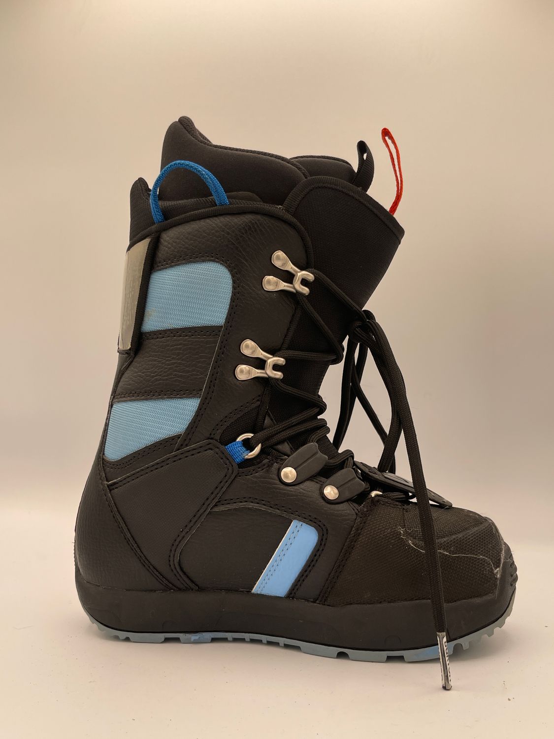 Used Burton Progression Women's Lace Up Snowboard Boots Size 4