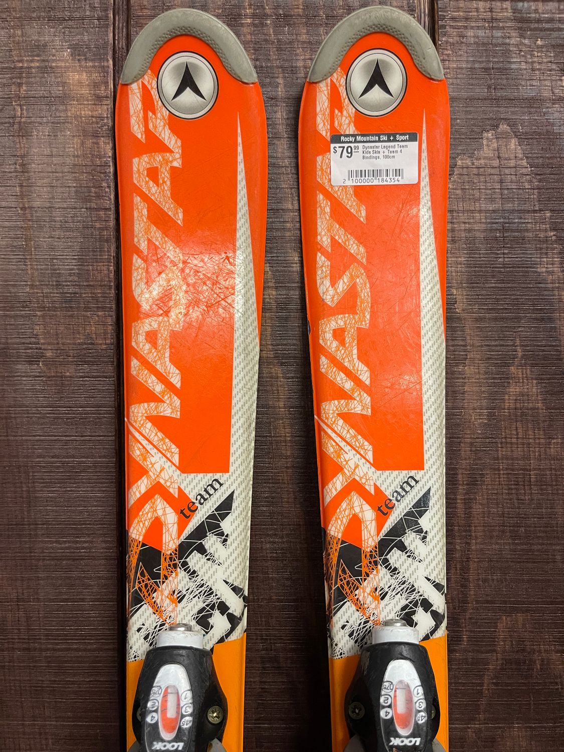 Dynastar Legend Team Kids Skis + Team 4 Bindings – 100cm
