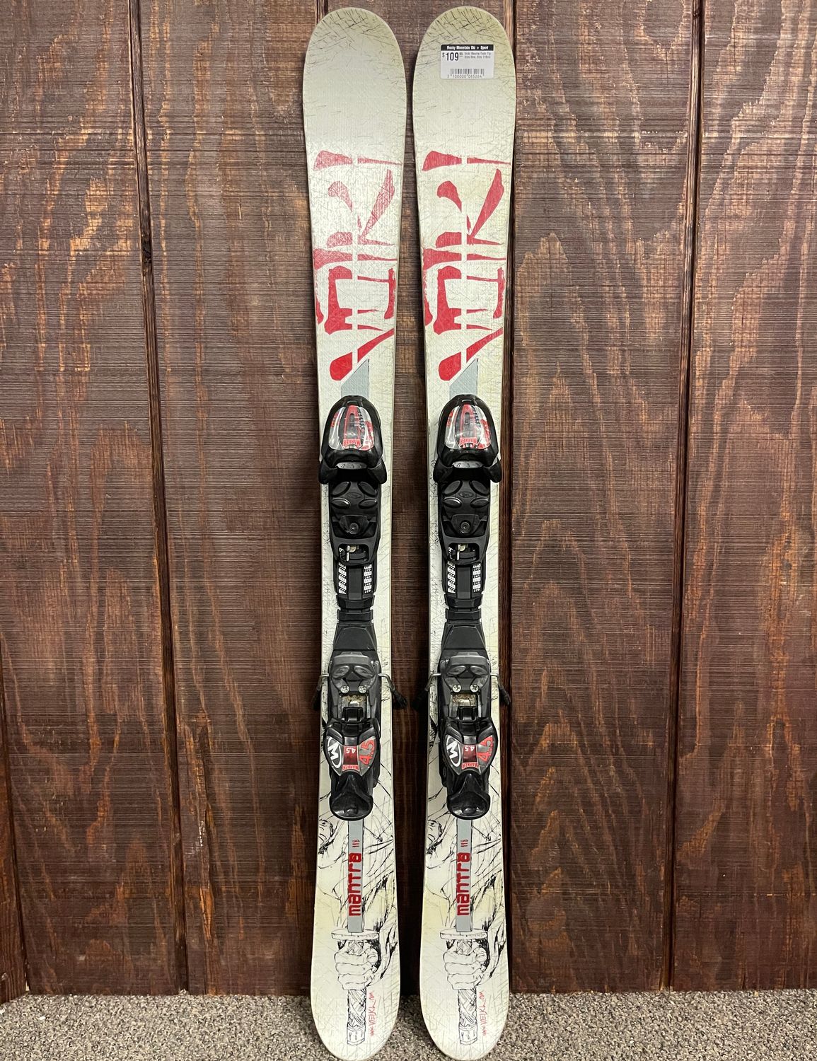 Volkl Mantra Twin Tip Kids Skis, Size 118cm