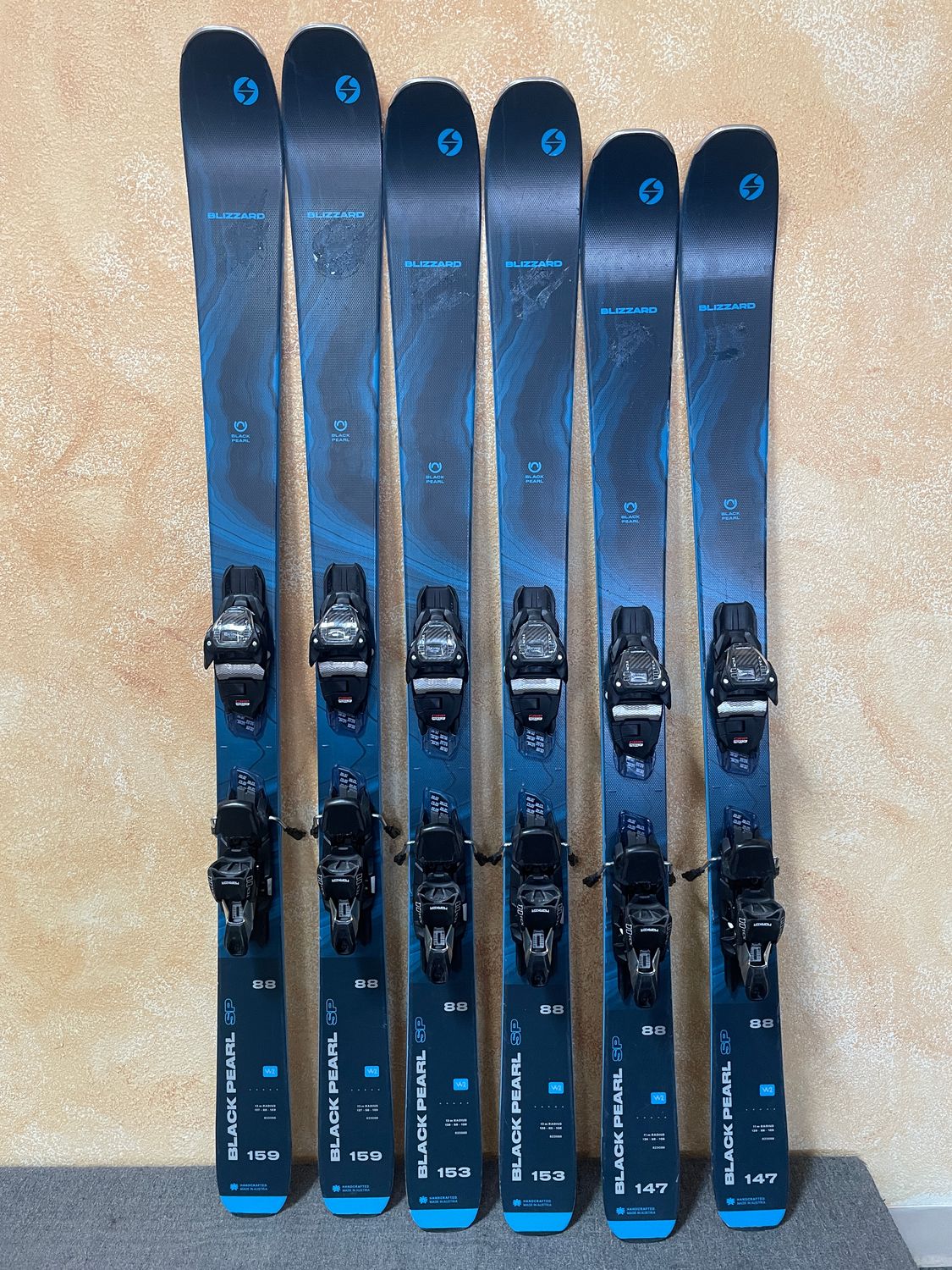 2024 Blizzard Black Pearl 88 Skis + Marker TCX 11 GW Bindings