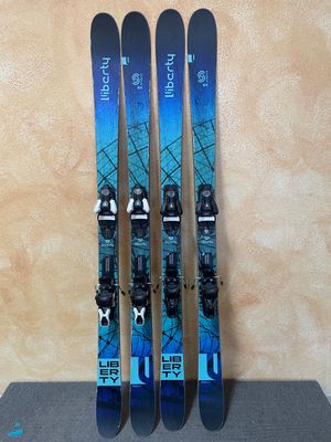 Used 2024 Liberty Scope 84 Skis + Strive 11 GW Bindings 168cm