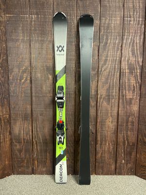 Used Volkl Deacon 8.0 Skis + Marker FDT 10 GripWalk Bindings