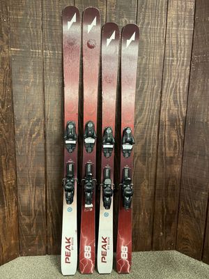 Used 2023 Peak 88 Skis + Strive 11 Bindings
