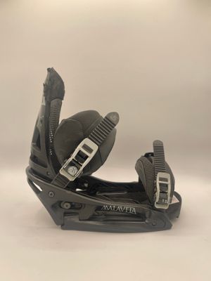 Used Burton Malavita Est Bindings, Size Medium