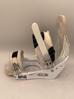 Used Burton Freestyle Snowboard Bindings, Size Medium