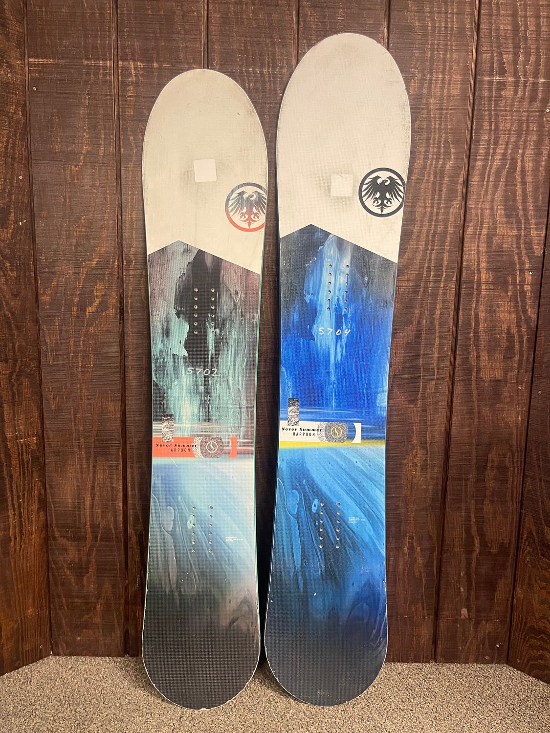 Used 2022 Never Summer Harpoon Snowboard